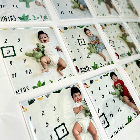 Baby's First Year Magnets - Set of 12