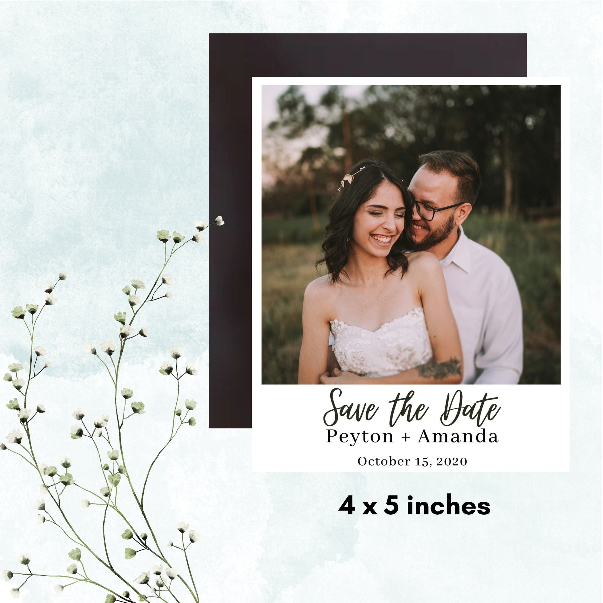 Custom Save the Date Magnets Timeless Crafts
