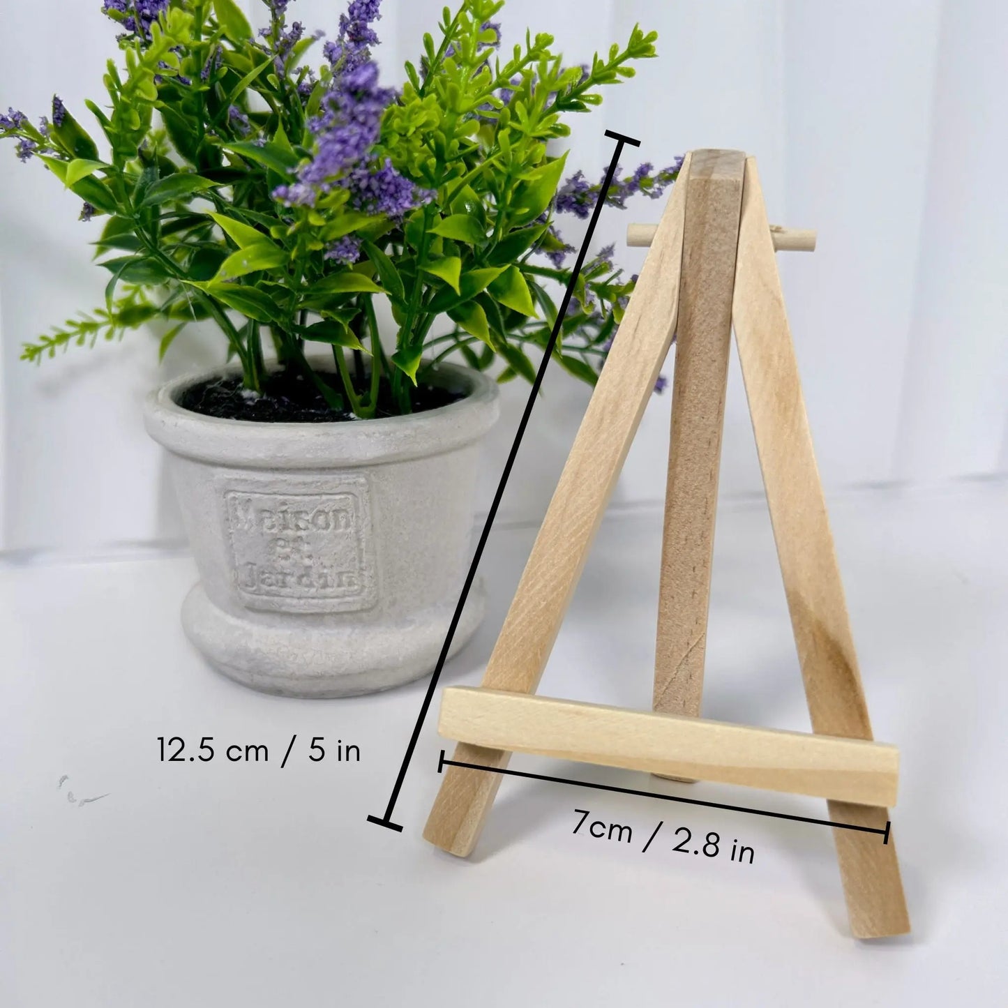 wooden easel measurement timeless crafts
