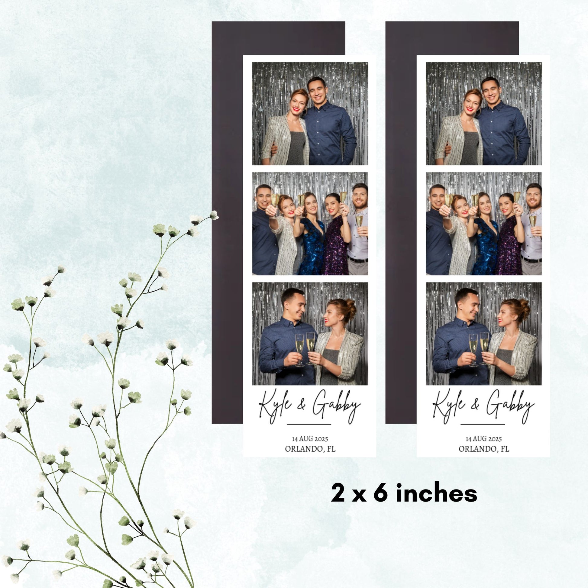 Personalized Photobooth Magnets Timeless Crafts