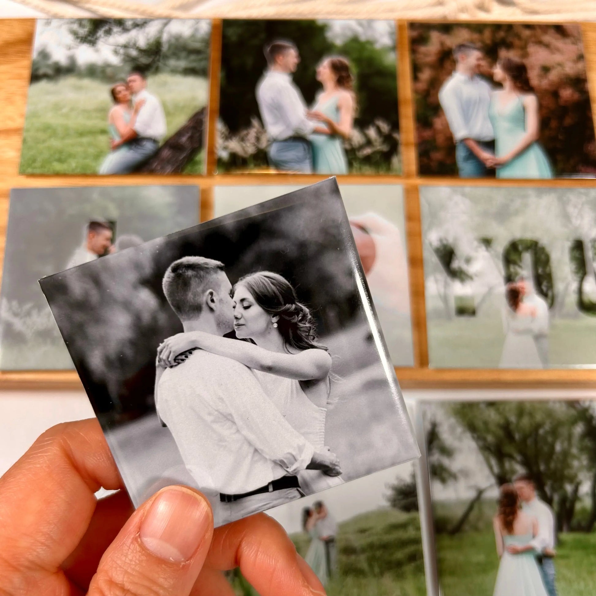valentines gift photo magnets